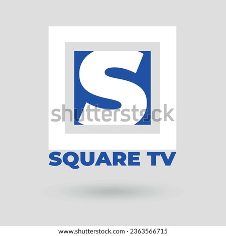 Professional TV Channel Logo Design Concept vector illustration	
