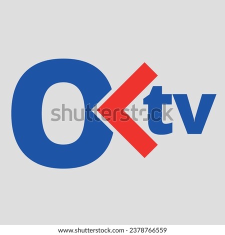 Professional TV Channel Logo Design Concept vector illustration	
