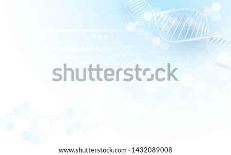 Abstract blue and white technology digital hi tech. Futuristic design. Science and medicine background