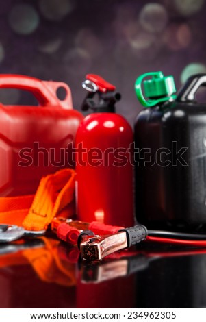 Essential elements in any car. Bulbs, fluids and battery!
