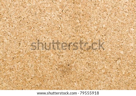 The detail texture of cork board