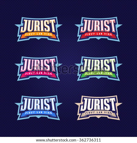 Jurist, lawyer full typography, t-shirt graphics, vectors