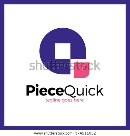 Quick Piece - Letter Q Logo