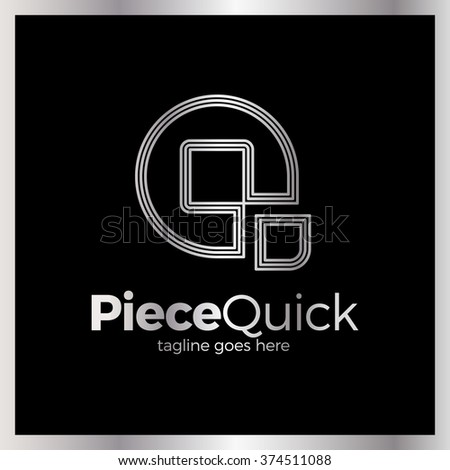 Quick Piece - Letter Q Logo