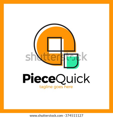 Quick Piece - Letter Q Logo