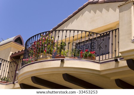 Luxury House Balcony