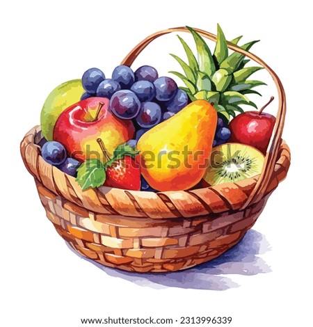 Fruitbasket Clipart | Free download on ClipArtMag