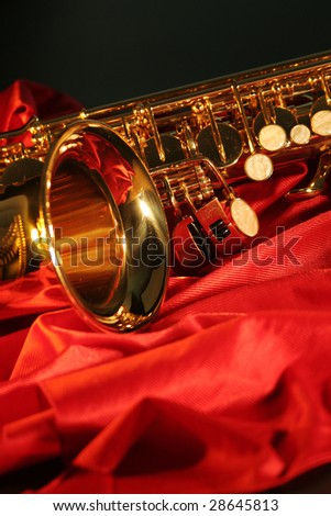 Similar – Image, Stock Photo foreplay Saxophone