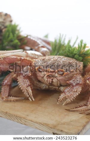 Hokkaido crab and hair crab