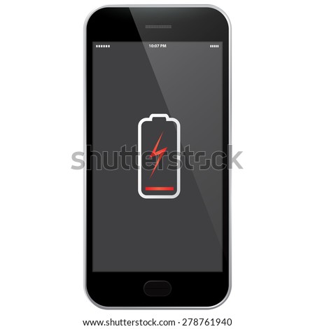 Mobile Phone - Low Battery
