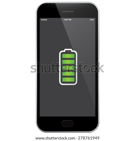 Mobile Phone - Full Battery