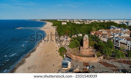 Similar – Foto Bild Leuchtturm Kolobrzeg Polen