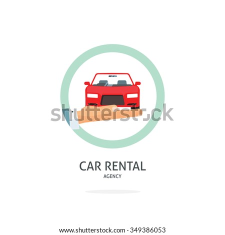 Vector Images Illustrations And Cliparts Rent A Car Agency