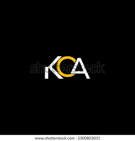 KOA initial letter monogram logo