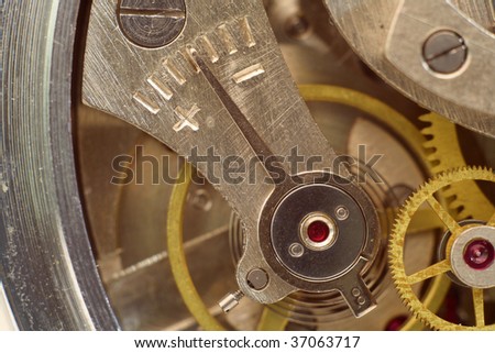 inside the clock