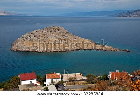 A little island near the town of Sveti Juraj - Croatia