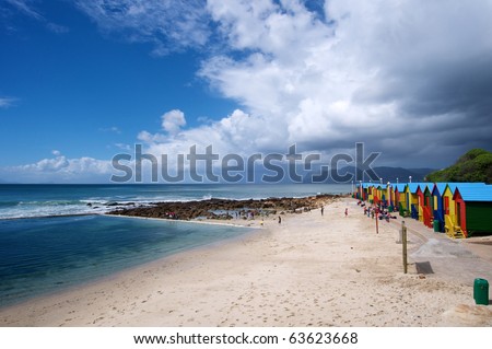 St James beach at Cape Town