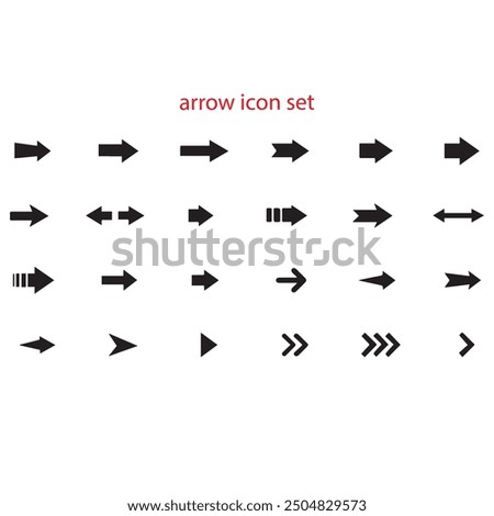 Set of arrows black icons. Circle arrows, rotate arrow, spinning loading symbol. Circular rotation loading elements, redo process. Vector Illustration. nice button curve direction design. EPS format.