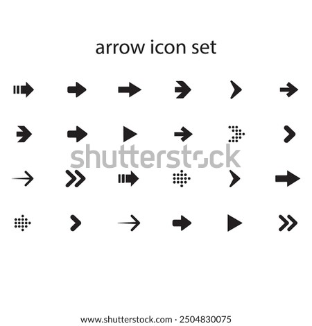 Arrows mini black set icons. abstract app symbol. Arrows vector collection button. circle, Cursor, Modern simple direction digital down computer design. EPS Vector illustration. arrows back black.