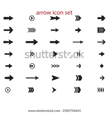 Arrows mini black set icons. abstract app symbol. Arrows vector collection button. circle, Cursor, Modern simple direction digital down computer design. EPS Vector illustration. arrows back black.