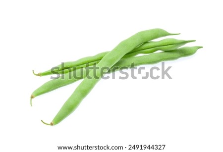 Similar – Image, Stock Photo Green beans in a bowl on yellow background with copy space