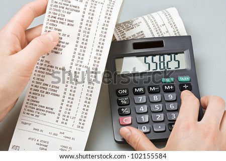 check and consider purchases on the calculator