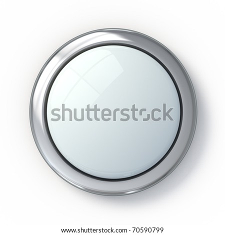 Empty White Button Stock Photo 70590799 : Shutterstock