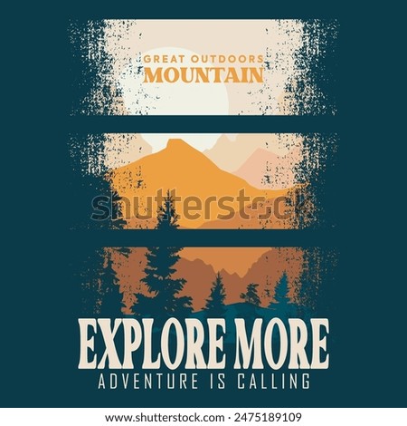 Similar – Image, Stock Photo More Nature mountains