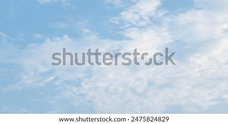 Blue sky and cloud. Natural and cloudy fresh blue sky background. Natural sky beautiful blue and white texture background. blue sky with cloud