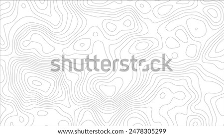 Topography background. Vector banner. Topography background. Vector geographic contour map. Background of the topographic map. Topographic map lines, contour background.	