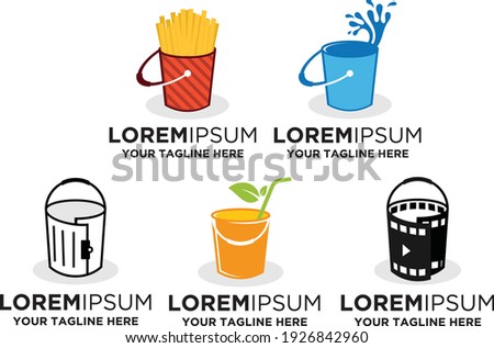 A Bundle Bucket Logo Design