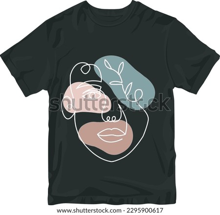 unique modern T shirt design
