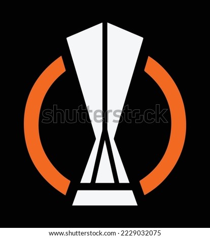 cup trophy league logo symbol famous white background best award win victory top match final prize event first number one modern game celebration success award goal ceremony design glass icon vector