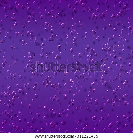 Seamless   pattern  with air bubbles in water