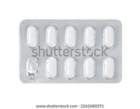 Similar – Image, Stock Photo Tablets in blister packs