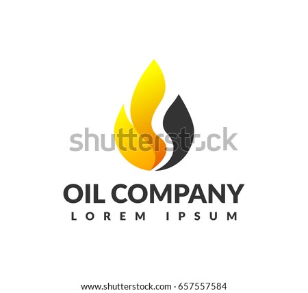 Oil icon. Gas logo. Oil drop. Energy logo. Oil and gas. Gas flame. Power, Fire, Industrial, Technology, Business, Company logo.  