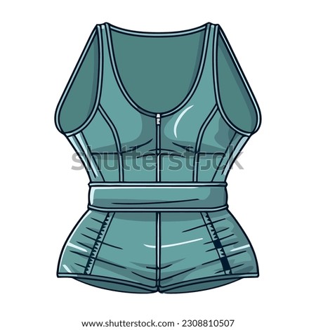 modern body shaper underwear clothes icon isolated
