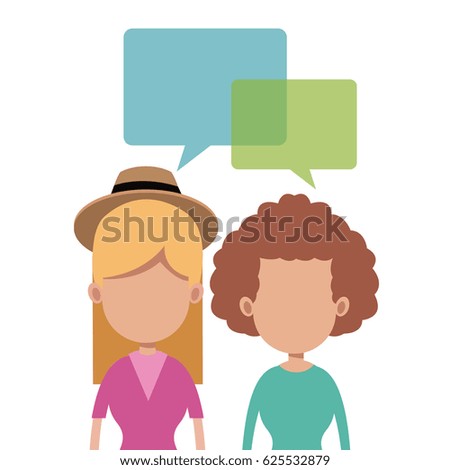 women together talking image