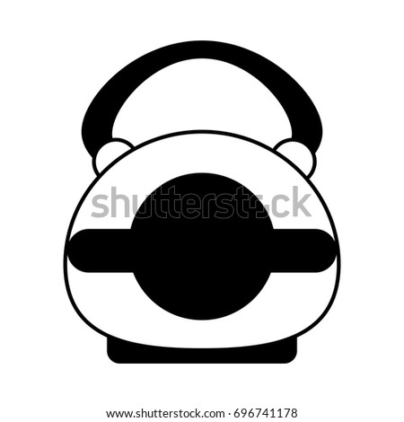 kettlebell weightlifitng icon image