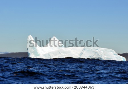 Iceberg, Cape Bonavista Newfoundland Canada