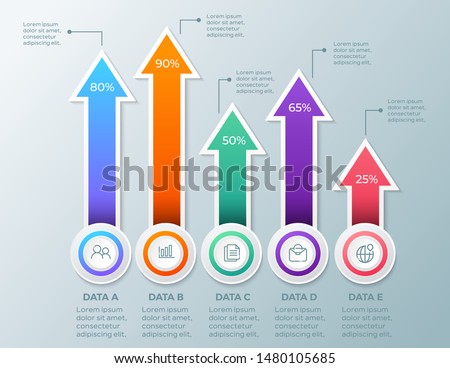 Infographic elements. Modern infograph template. Can use for workflow layout, data, banner, business, presentation. Vector illustration