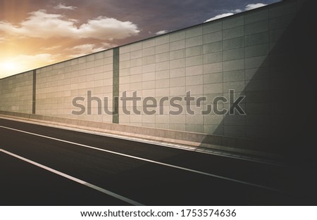 Image, Stock Photo room divider Bridge Sky