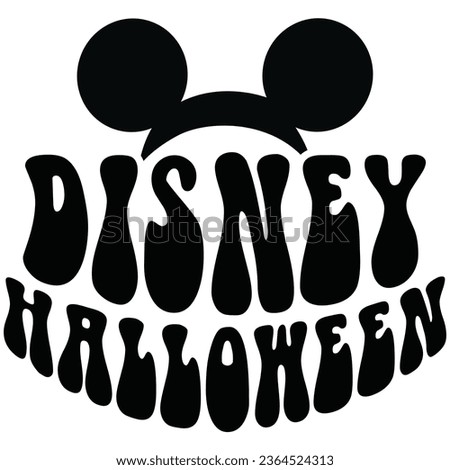 Disney Halloween - Happy Halloween T shirt Design, Happy Halloween, thanksgiving Quotes Design, Vector EPS Editable Files Bundle, can you download this Design.
