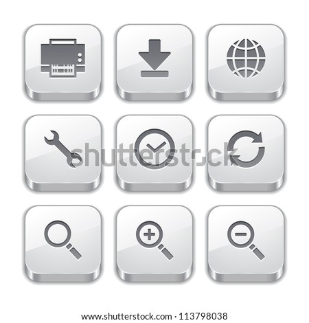 silver toolbar button icons no.2