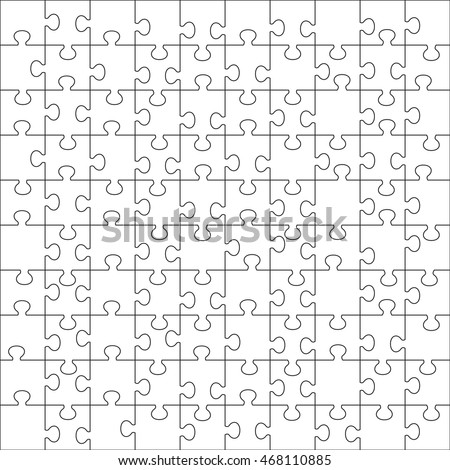 Jigsaw 1 Pattern clip art Free Vector / 4Vector