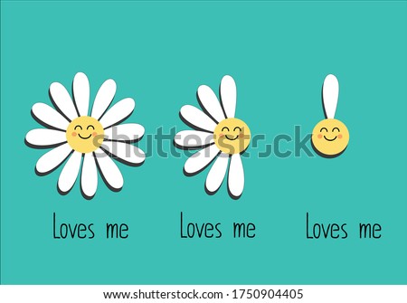 funny daisy hand drawn vector with daisy summer daisy hand drawn on blue vector green  flower hand drawn spring daisy flower vector fabric towel design pattern  summer print  ditsy flower 
stationery,