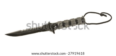 Russian army Knife insulated on white background