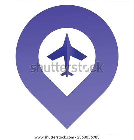 Travel logo design location icon drop image make by adobe illustrator vector