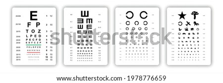 Testing Board for verification of the patient, vector image Testing isolated on white background.