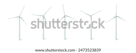 Similar – Image, Stock Photo windmill Technology